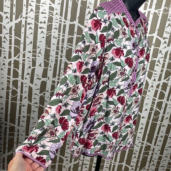 Matilda Jane Once Upon a Time Dusk Dawn Floral Top Style Number 22610T size M - Picture 2 of 9